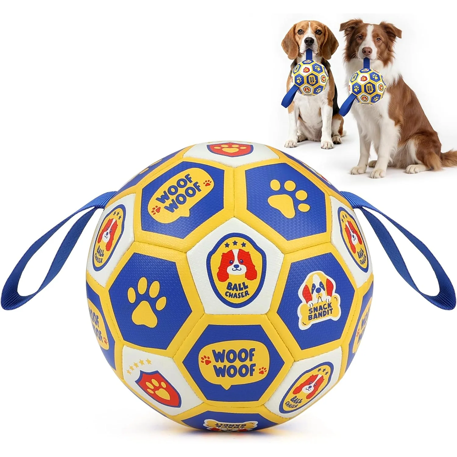Vivifying Inflatable Dog Soccer Ball, soccer, 6 in